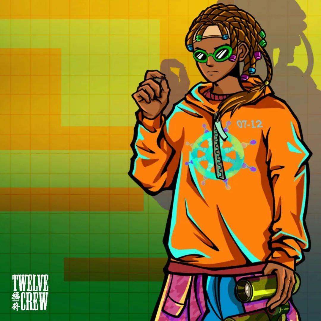 优秀数字藏品介绍杀马特数字头像杀马特数字头像,可二级市场 转赠发行