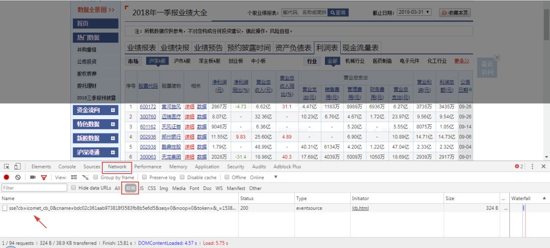 用Python爬取东方财富网上市公司财务报表-CSDN博客