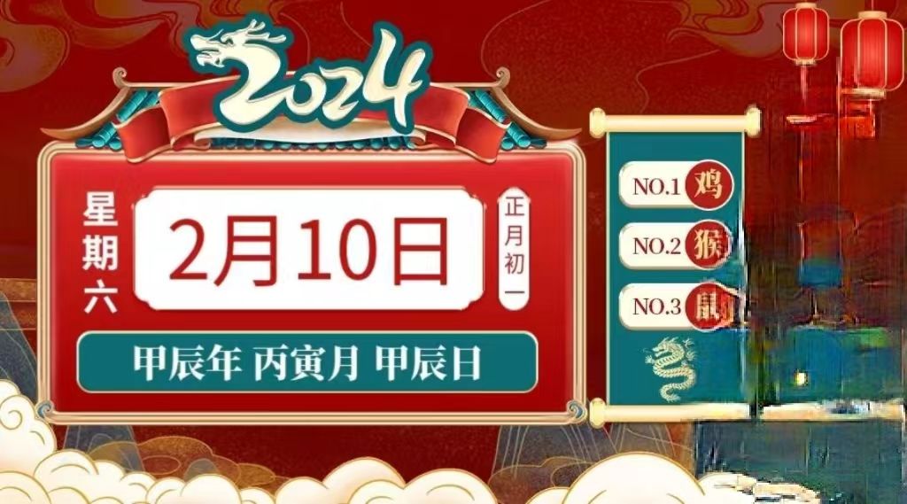 2024年2月10日十二生肖今日运势