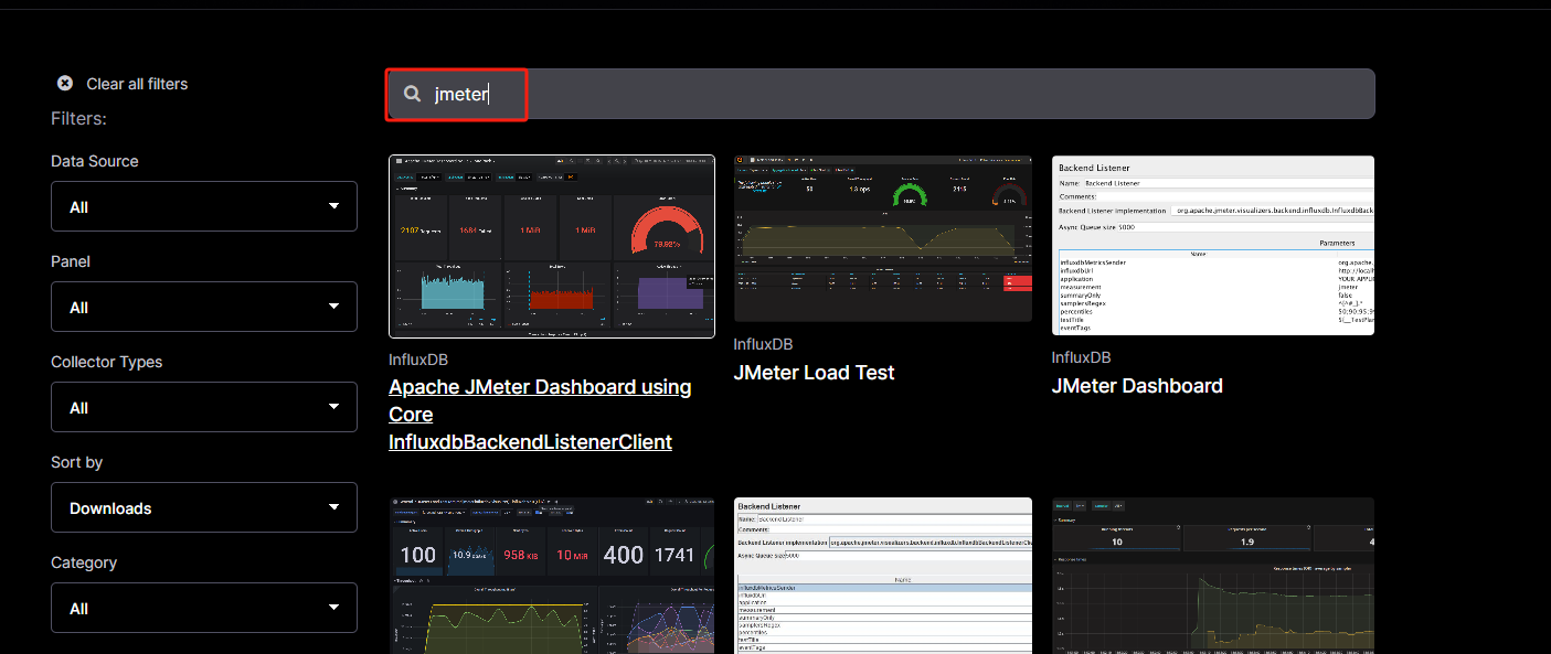 Jmeter笔记5| Jmeter+Grafana+Influxdb搭建可视化性能测试监控平台_数据库_10