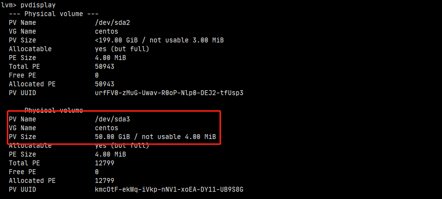 717c5de56ea00b594f79d1cbd347ebdf - 虚拟机中CentOS-7.9的硬盘空间扩容(EXSI)