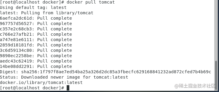 docker images