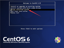 Centos6.9救援模式