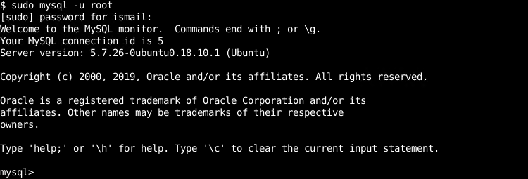Connect MySQL Server