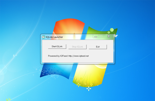 DTN IQFeed IQLink 启动器
