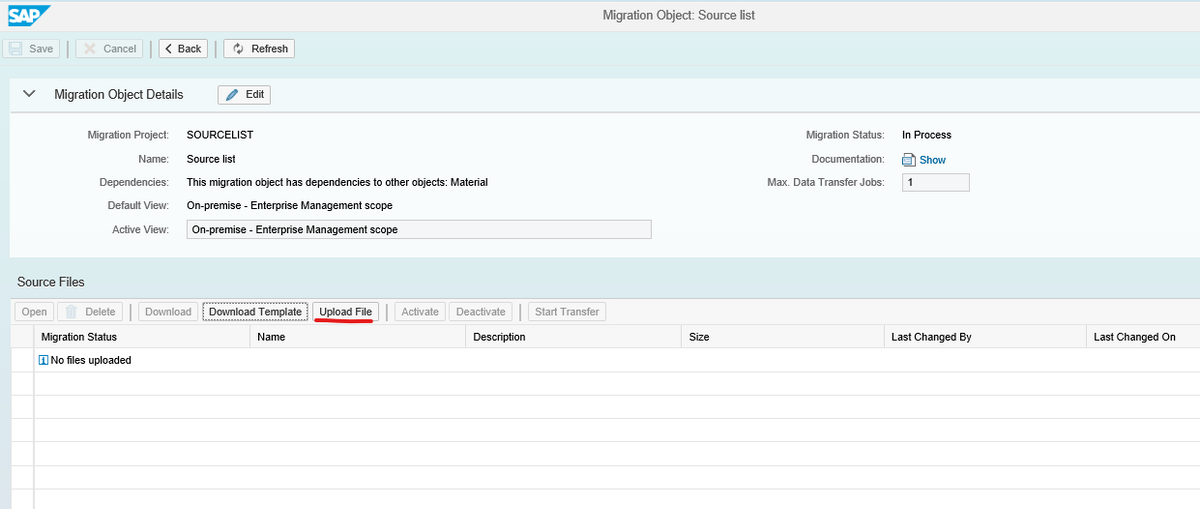 SAP S4HANA 实战LTMC - 打响了第一炮