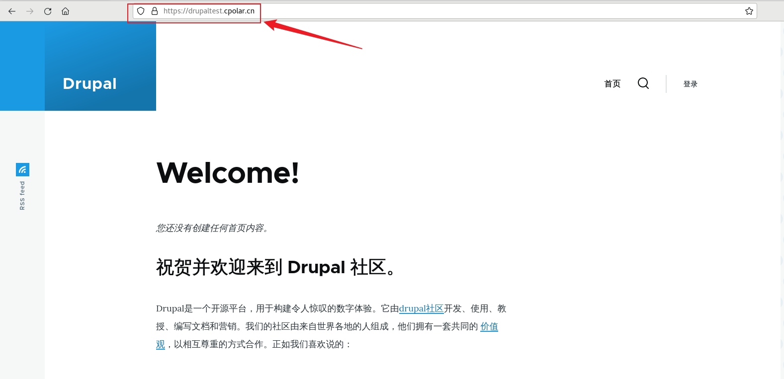 如何在Linux系统部署Dupal CMS结合内网穿透实现无公网IP访问web界面