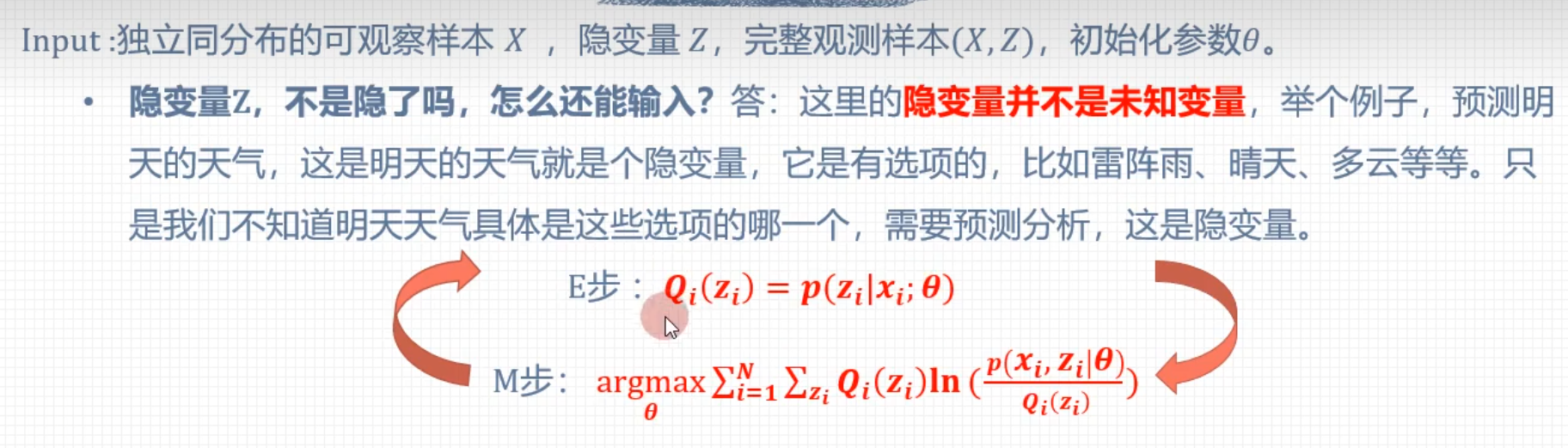 第十五章 EM期望极大算法及其推广