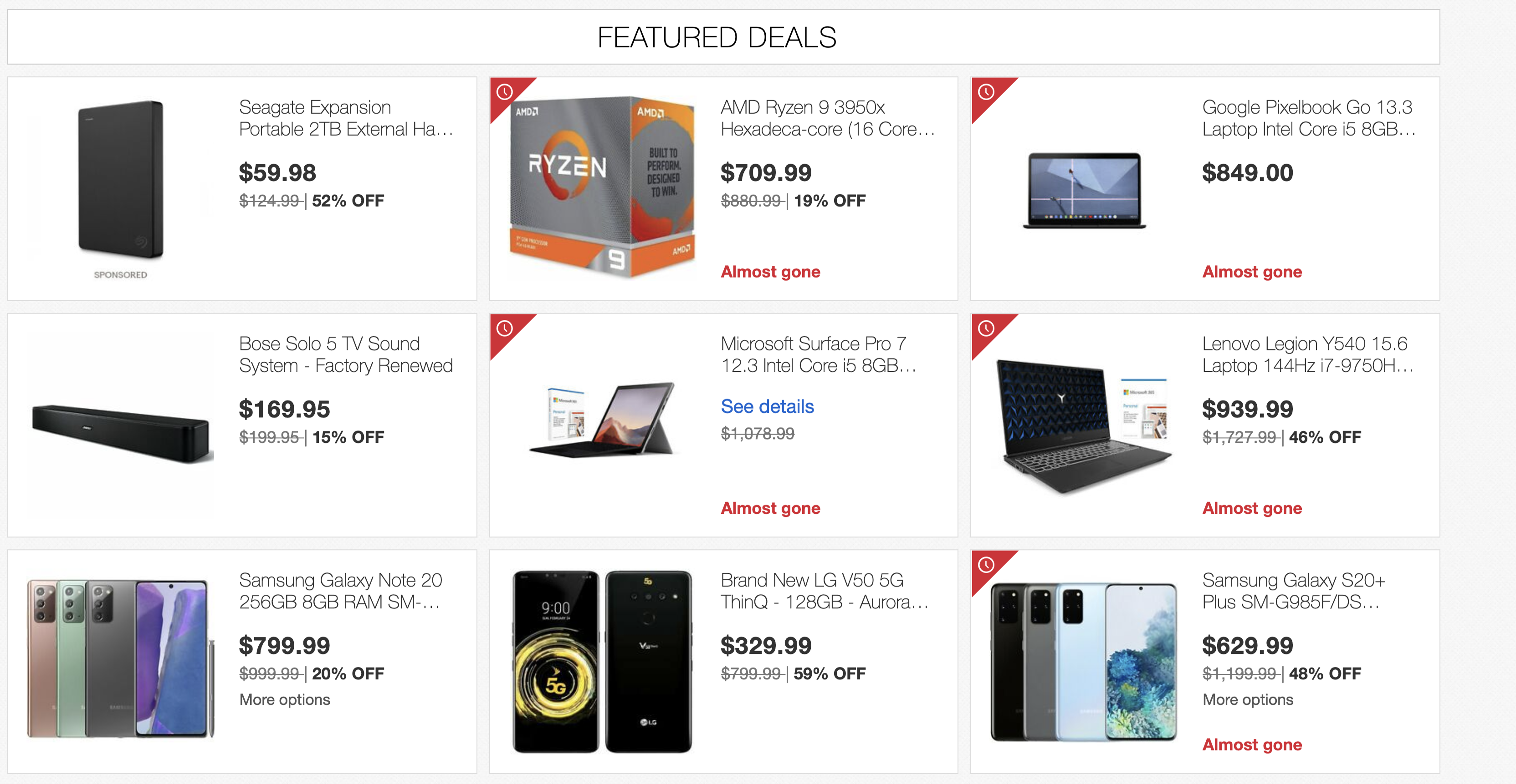 eBay deals