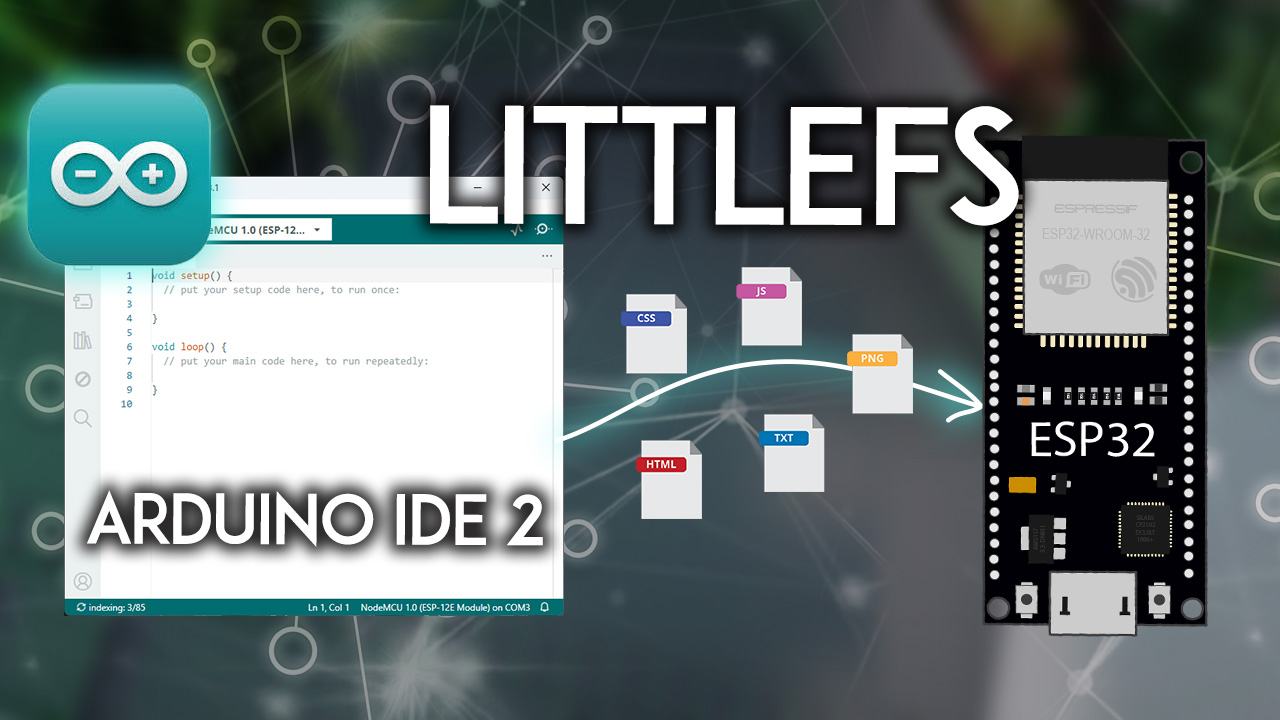 Arduino IDE 2 安装 ESP32 LittleFS 上传器，上传文件到文件系统