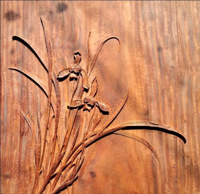 手工雕刻图纸中国传统文化浮雕机雕手工雕刻的区别和价值