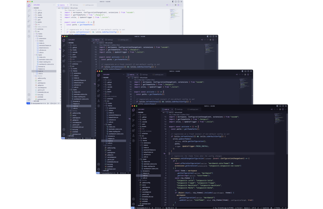 我从事这个>主题>的工作是因为我喜欢偏蓝的深色背景,并且需要一个小