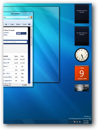 Windows 7 Sidebar