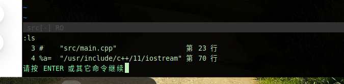 vim | vim多标签之间的跳转