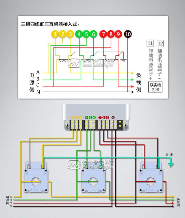 三相电机uvw接线示意图图片