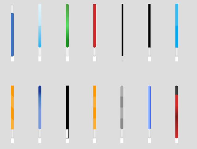 html滚动条数十种自定义多彩多样滚动条样式