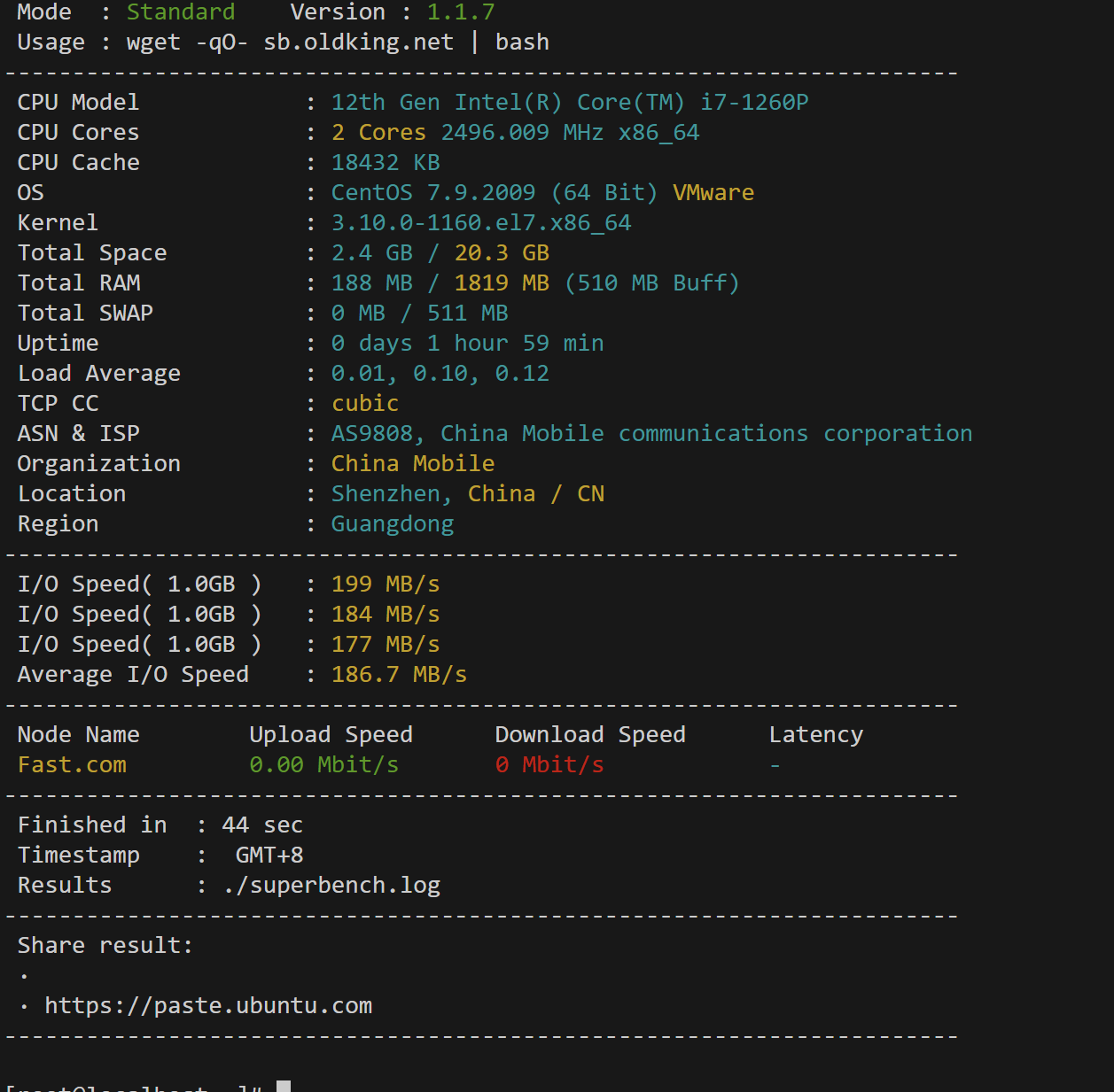 自动化运维-检测Linux服务器CPU、内存、负载、IO读写、机房带宽和服务器类型等信息脚本