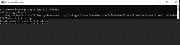Install TFLearn