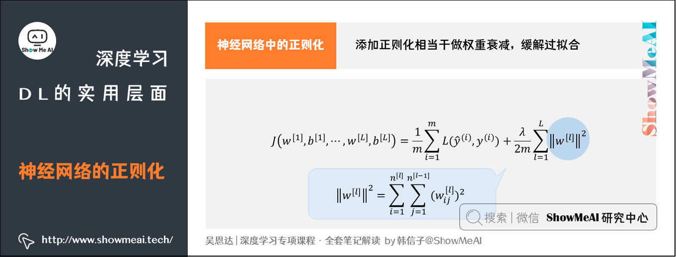 神经网络的正则化