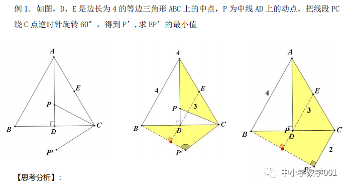 旋转轨迹 中考复习专题 瓜豆原理 旋转相似 直线轨迹 第一部分 跟英语死磕到底的博客 程序员宅基地 程序员宅基地