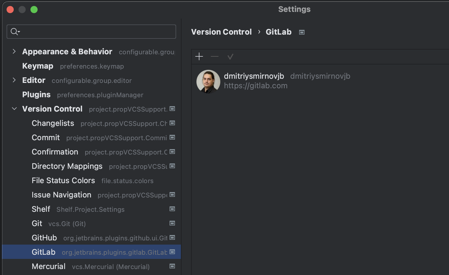 GitLab support in JetBrains IDE