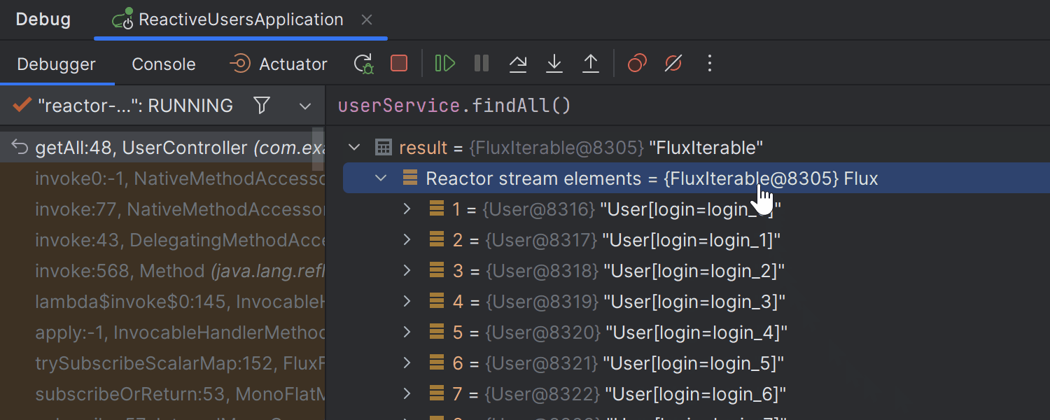 Reactor Mono and Flux value calculation