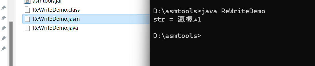 《Java虚拟机学习》 asmtools 字节码汇编器使用 与 JVM识别方法重载 的思考