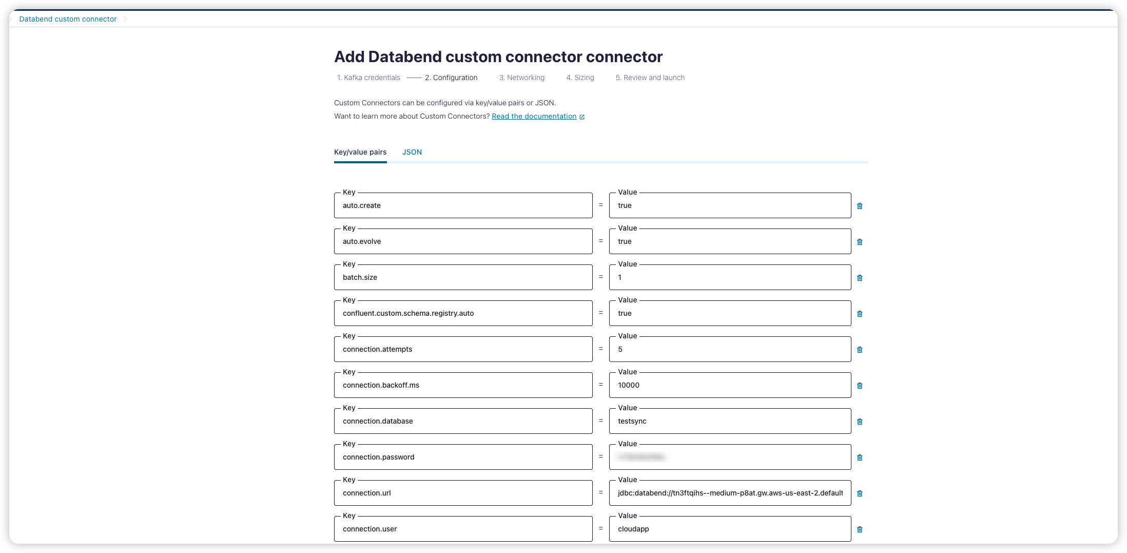 在 Confluent Cloud 上使用 Databend Kafka Connect 构建实时数据流同步_kafka_08