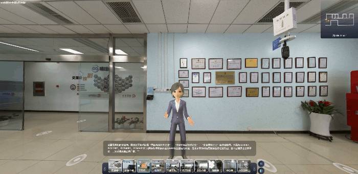  3D漫游：所见即所得的形式，构建线上数字展厅