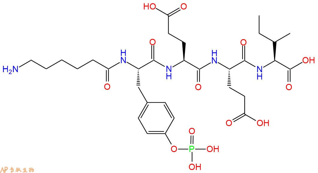 磷酸化多肽Asp-Arg-Val-Tyr(PO3H2)-Ile-His-Pro-Phe、129785-85-9