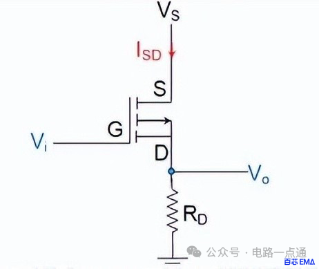 p 沟道增强型mos管开关电路图