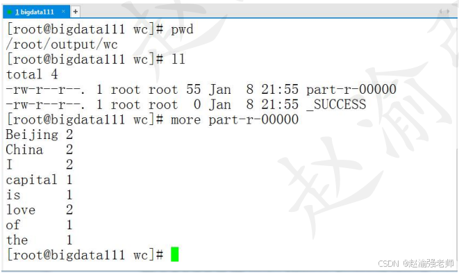 【赵渝强老师】部署Hadoop本地模式_hadoop_04