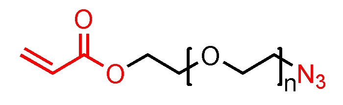 Azide-PEG-Acrylate，丙烯酸酯-聚乙二醇-叠氮，Acrylate-PEG-N3