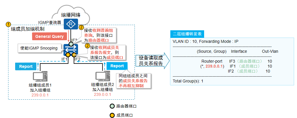 IGMP Snooping转发