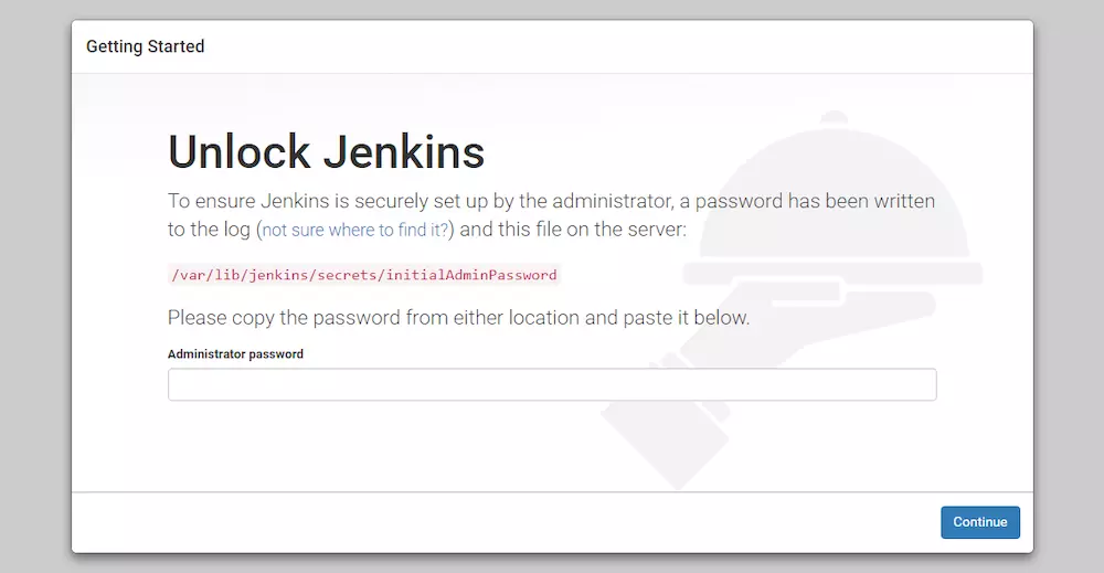 jenkins解锁页面