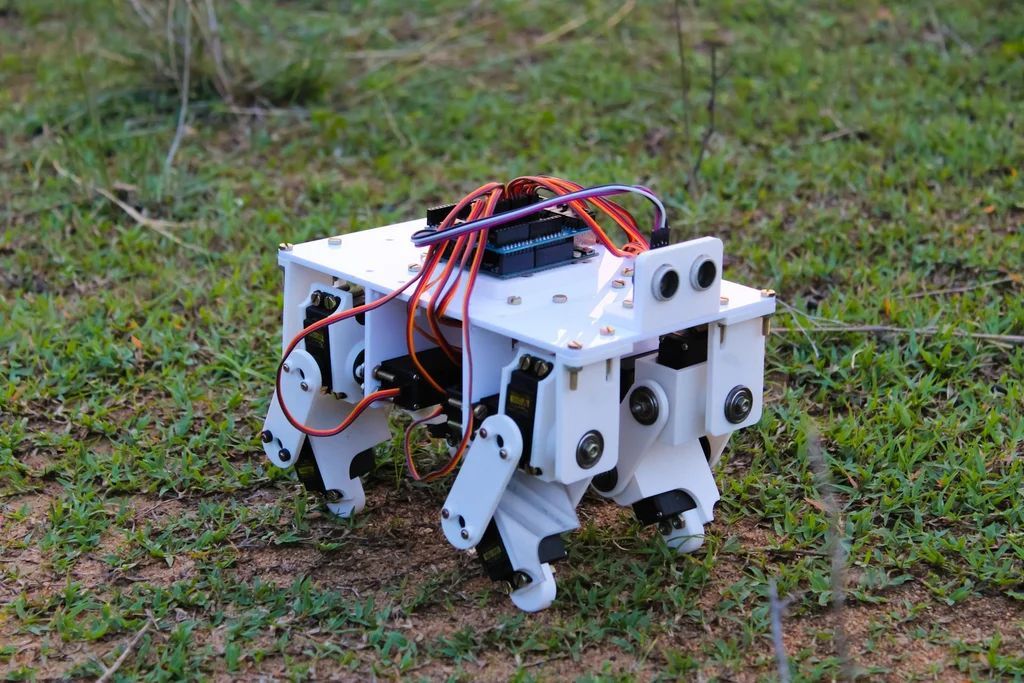 arduino机器人设计与制作可扩展性高四足机器人斯坦福pupper的小弟来