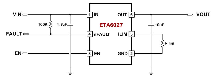 钰泰-ETA6027限流开关IC