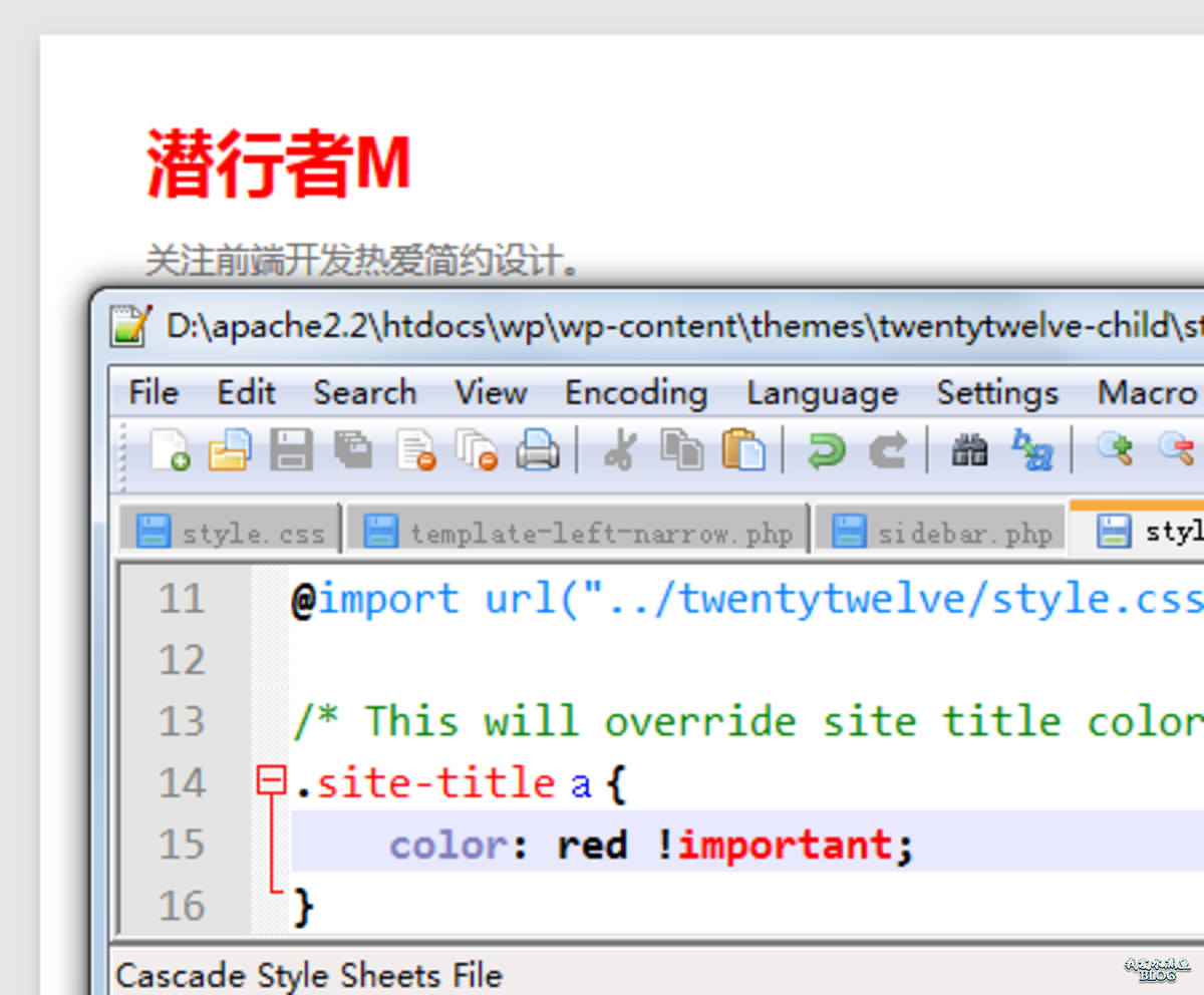 子主题function php,使用 WordPress 的子主题 Child Themes 功能快速制作自己的主题...