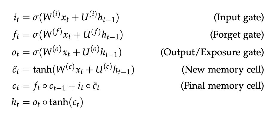 【2019斯坦福CS224N笔记】(5)The probability of a sentence Recurrent Neural Networks and Language Models