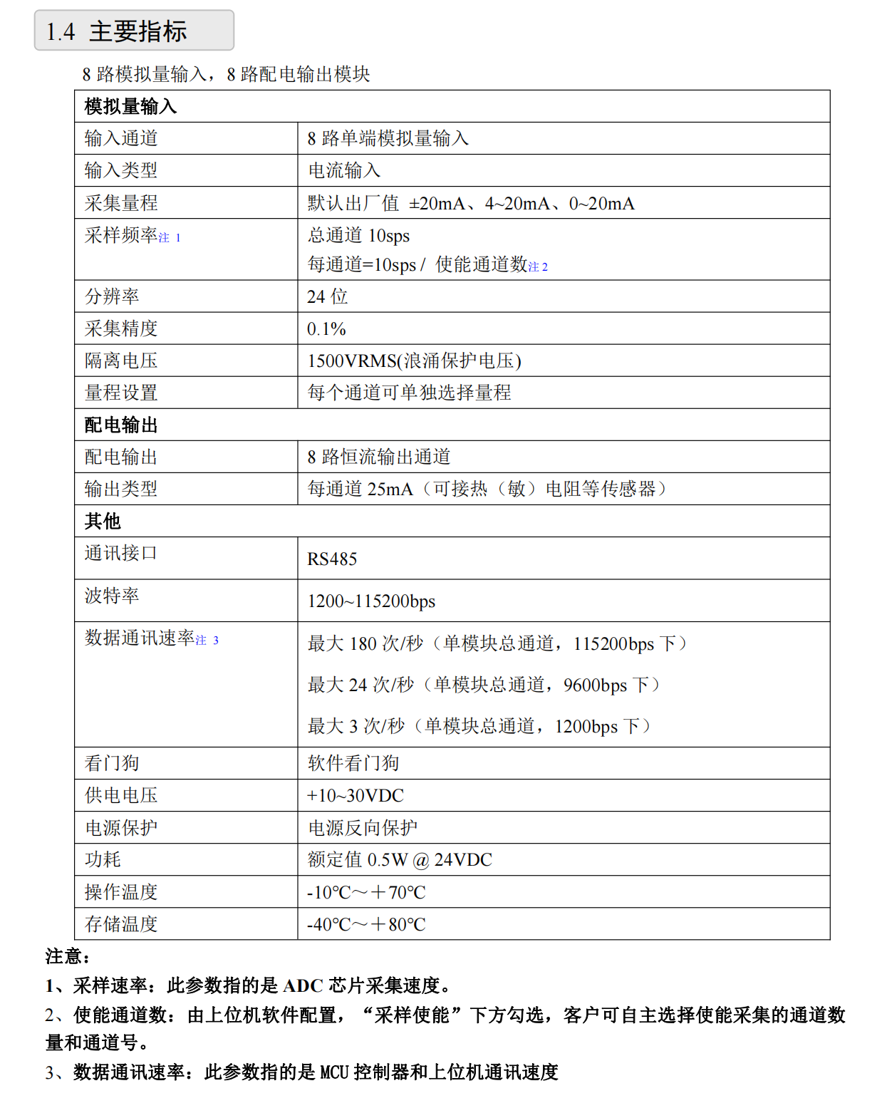 DAM-3059A-C 8路模拟量输入 8路配电输出模块_8配电器输出_03