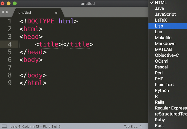 Sublime Text 编辑器