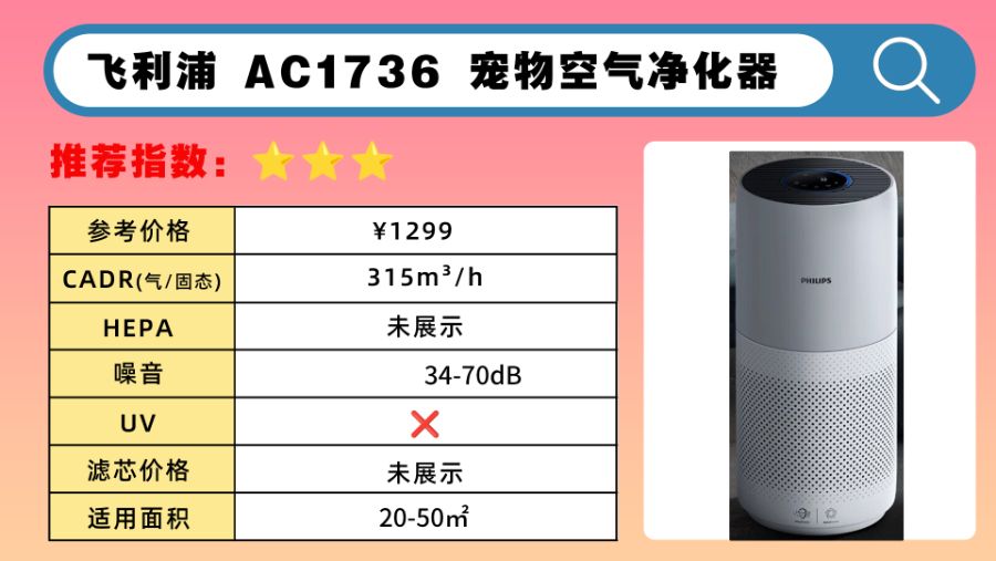 室内宠物空气净化器哪个好？排名靠前室内宠物空气净化器使用感受