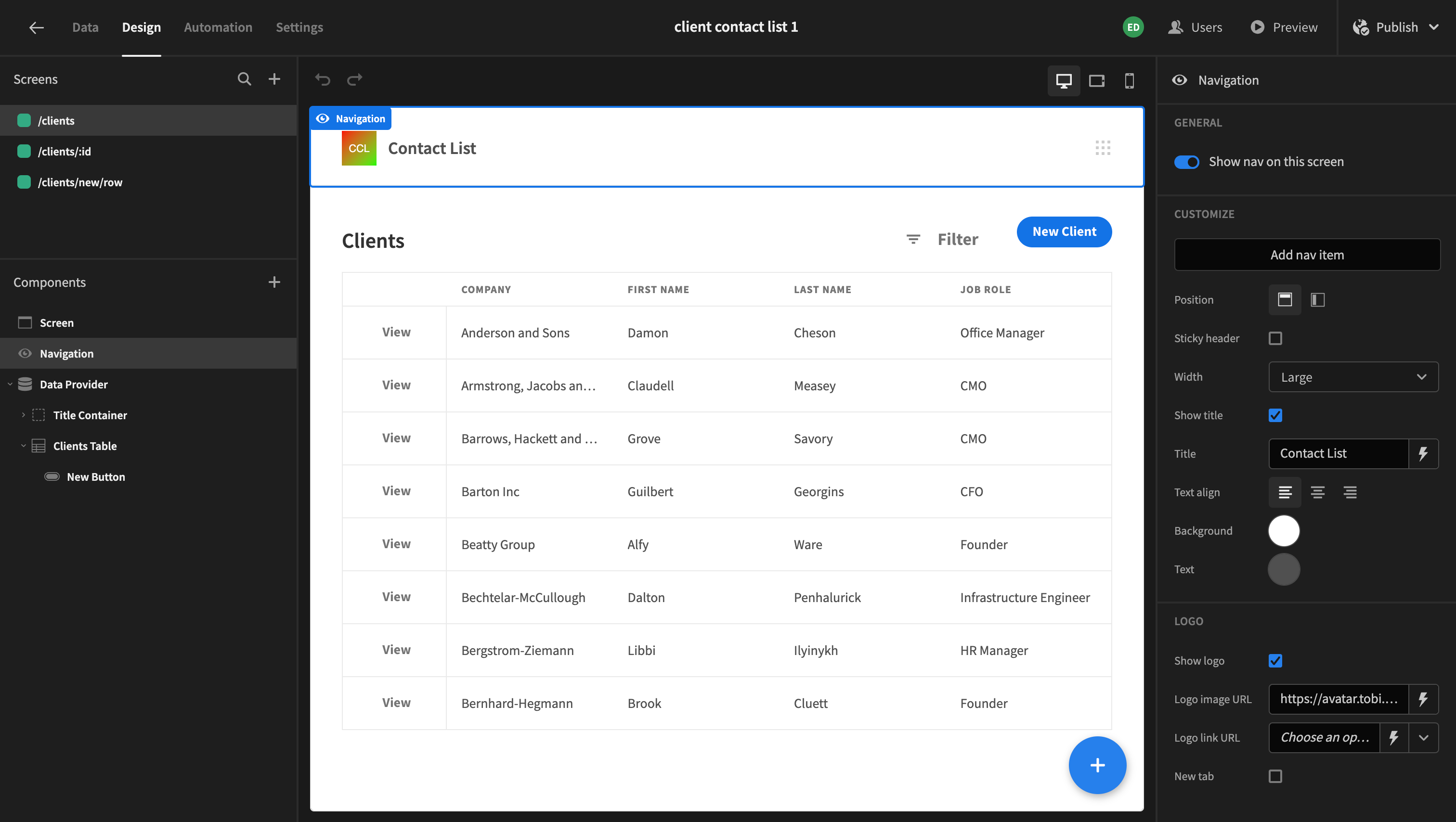 Budibase Setup Page.png