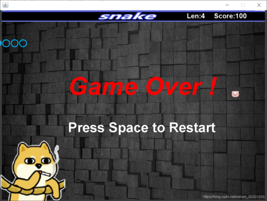 Take the source code to do the project practice, and properly dry the goods-Java development of the snake game