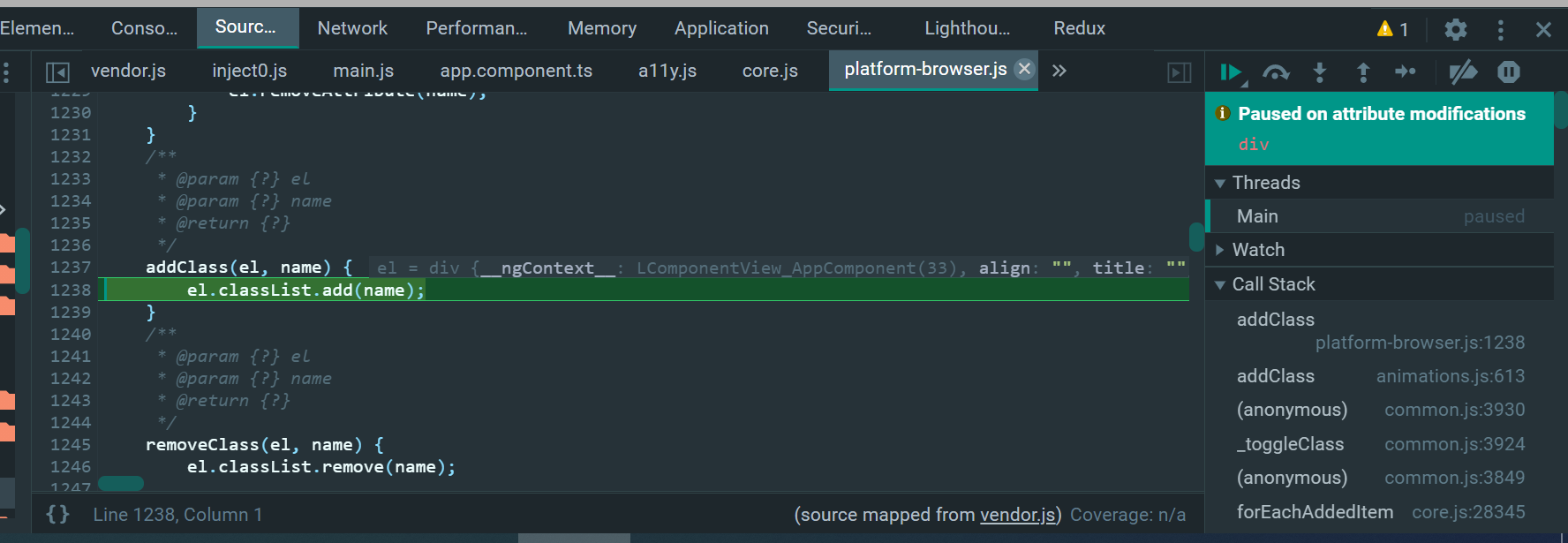Use angular property binding to the Class dynamic assignment of HTML ...