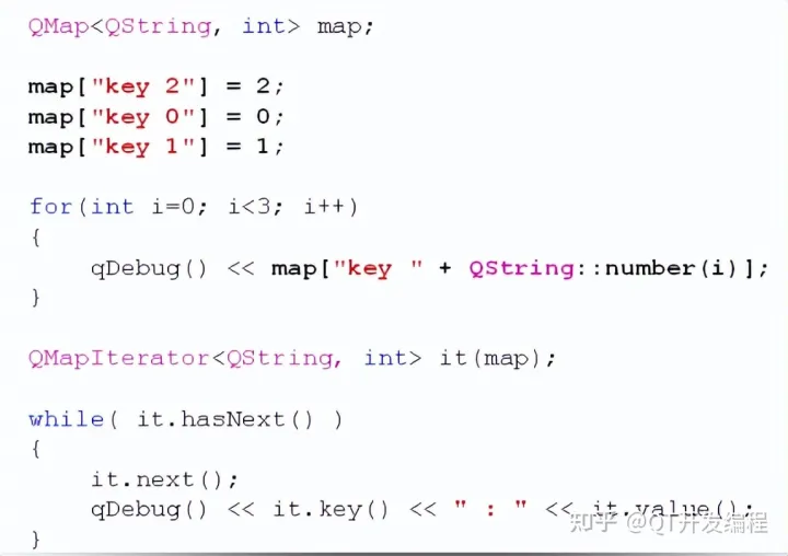 QHash，QMap，QSet与QList（QStringList）浅析、区别_qhash遍历CSDN博客