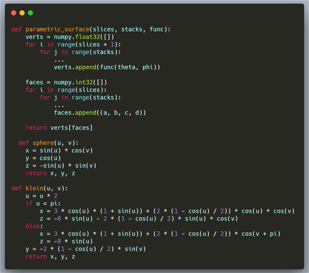 python 绘制二维曲面_Python 绘制,酷炫的三维图 !!!-CSDN博客