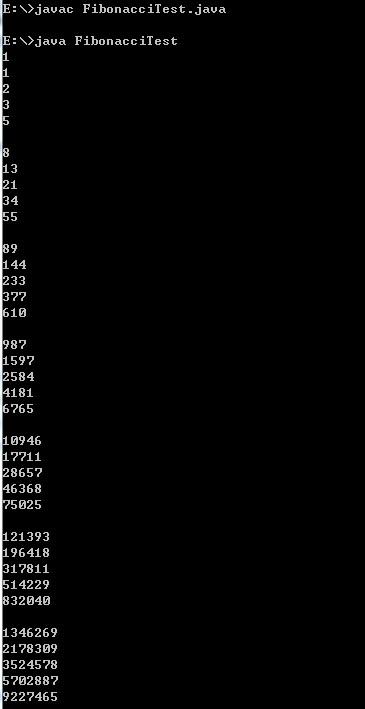 java菲波數列，斐波那契java編寫_請編寫一個Java程序的斐波那契數