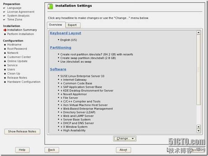 HP DL320G5服务器安装 SUSE 10 Linux系统_SUSE_15