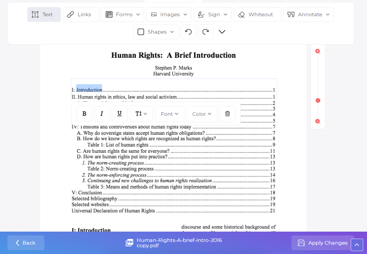 编辑 PDF Windows Online2